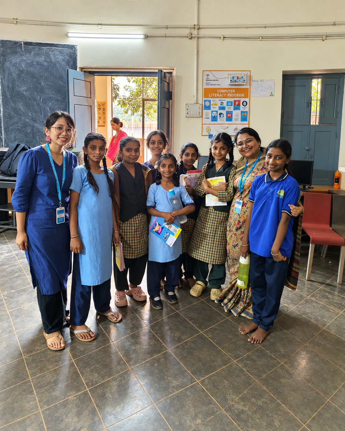 Volunteer Teaching Support in Government School